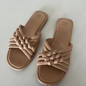 Women's Woven Slides Size 11